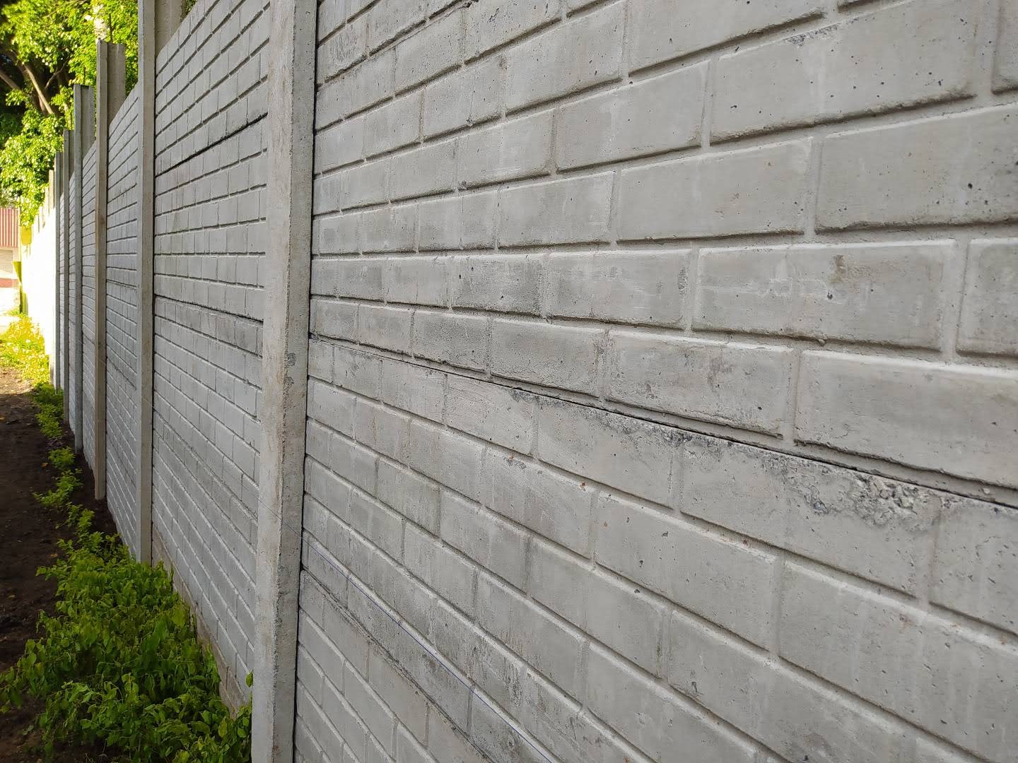Muro tipo placa - Vista 1